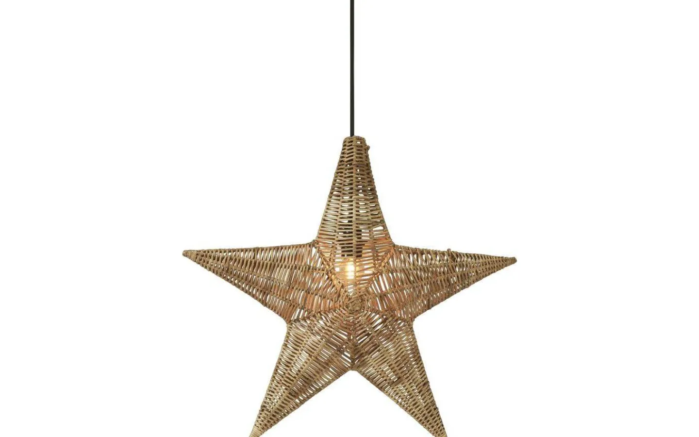 Visa Alla Julstjärnor|Julstjärnor Med Sladd<PR Home Bethel Julstjärna 58cm Natur