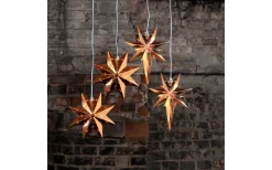 Star Trading Betlehem Julstjärna 34cm Koppar* Julstjärnor Med Sladd