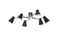 Stora Taklampor Ø70-150 Cm<Hallbergs Bevan Taklampa 98cm Svart