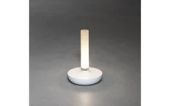 Konstsmide Biarritz Uppladdningsbar Bordslampa LED Vit IP54* Uppladdningsbara Lampor Utomhus|Uppladdningsbara Lampor Utomhus