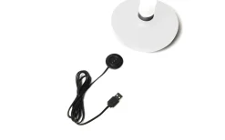 Konstsmide Biarritz Uppladdningsbar Bordslampa LED Vit IP54* Uppladdningsbara Lampor Utomhus|Uppladdningsbara Lampor Utomhus