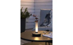 Uppladdningsbara Lampor Utomhus|Uppladdningsbara Lampor Utomhus<Konstsmide Biarritz Uppladdningsbar Bordslampa LED Svart IP54