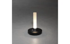 Uppladdningsbara Lampor Utomhus|Uppladdningsbara Lampor Utomhus<Konstsmide Biarritz Uppladdningsbar Bordslampa LED Svart IP54