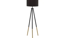 Eglo Bidford Golvlampa 154cm Brun/Cappuccino-Guld* Golvlampor