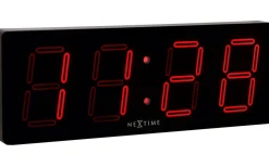 NeXtime Big D LED-klocka 51,5cm Svart* Bordsklockor