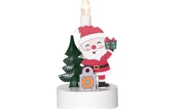 Star Trading Billy Adventsljusstake 14cm Tomte* Batteri Julpynt Inomhus