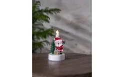 Star Trading Billy Adventsljusstake 14cm Tomte* Batteri Julpynt Inomhus