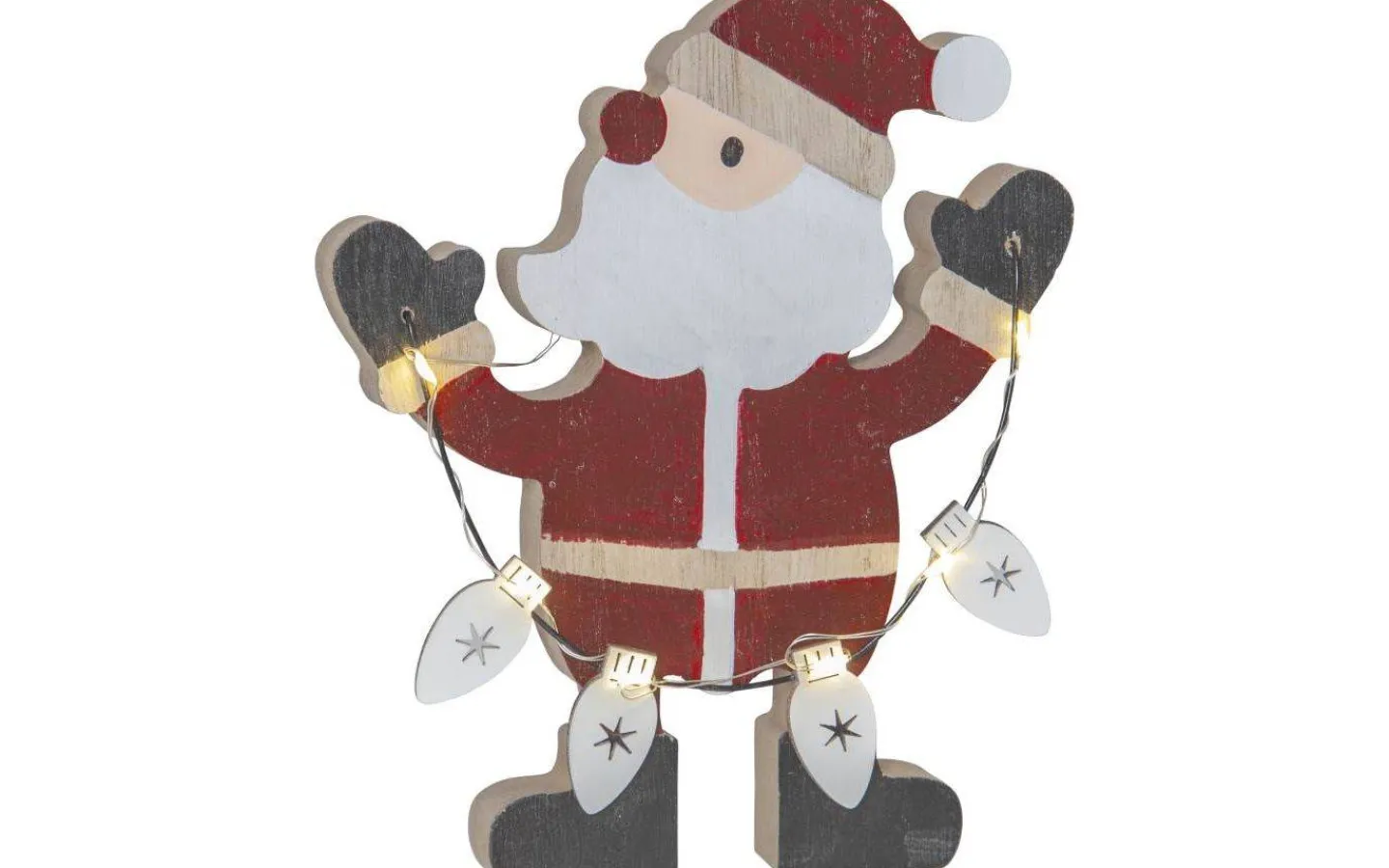 Batteri Julpynt Inomhus<Star Trading Billy Batteridriven Dekoration Tomte