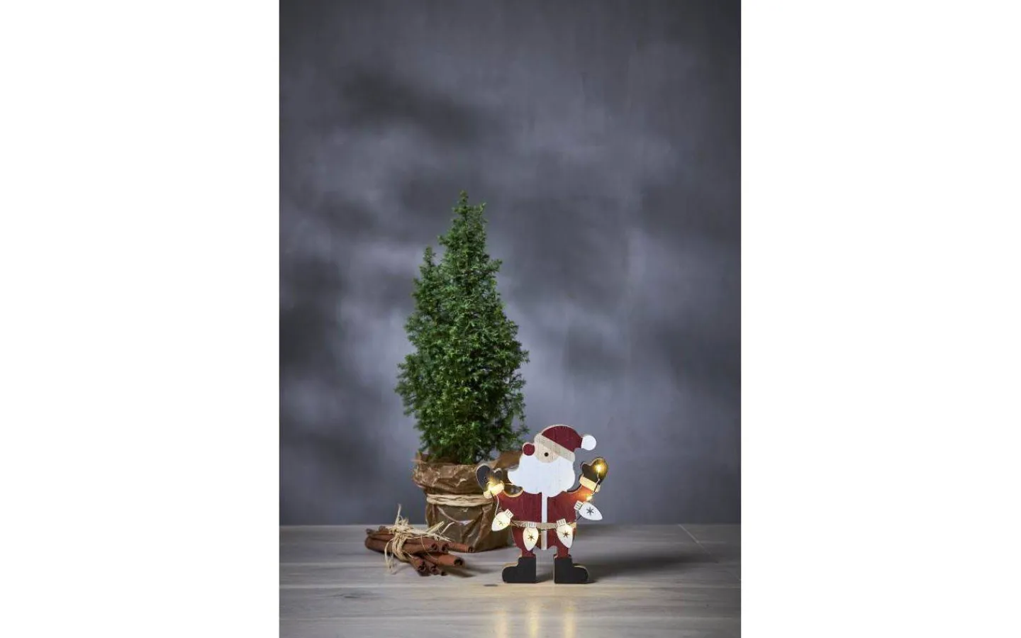 Batteri Julpynt Inomhus<Star Trading Billy Batteridriven Dekoration Tomte