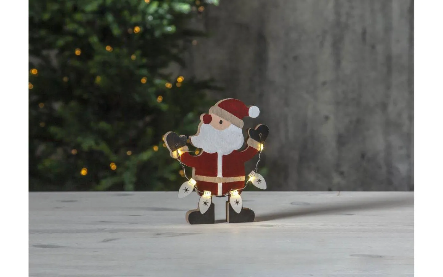 Batteri Julpynt Inomhus<Star Trading Billy Batteridriven Dekoration Tomte