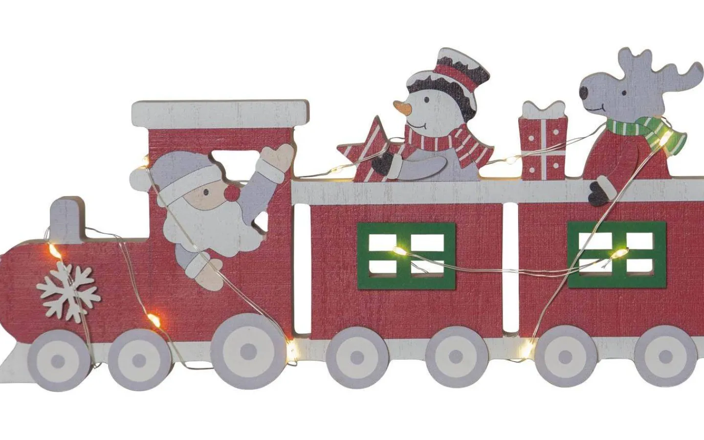 Star Trading Billy Bordsdekoration 30cm Röd* Batteri Julpynt Inomhus|Julpynt Inomhus