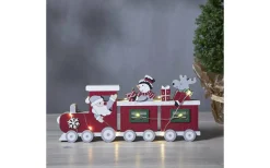 Star Trading Billy Bordsdekoration 30cm Röd* Batteri Julpynt Inomhus|Julpynt Inomhus