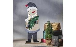 Star Trading Billy Inomhusdekoration 80cm Grå* Batteri Julpynt Inomhus|Julpynt Inomhus