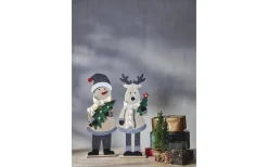 Star Trading Billy Inomhusdekoration 80cm Grå* Batteri Julpynt Inomhus|Julpynt Inomhus