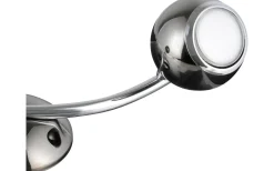 Eglo Bimeda Takspotlight 37cm GU10 LED 3000K 2x2,8W Nickel* Avlånga Takspotlights|Takspot Med 2 Lampor