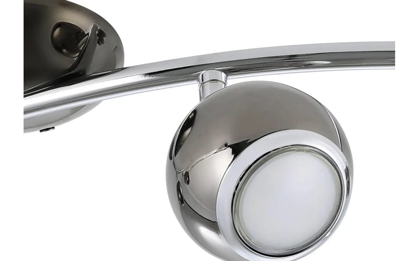 Avlånga Takspotlights|Takspot Med Minst 4 Lampor<Eglo Bimeda Takspotlight 64cm GU10 LED 3000K 4x2,8W Nickel