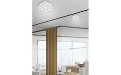 Trio Lighting Biscuit Takspotlight 2-delad GU10 mattvit* Takspot Med 2 Lampor