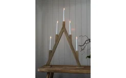 Visa Alla Adventsljusstakar|Adventsljusstakar 61-120 Cm<Markslojd Bjurfors Adventsljusstake 77cm 5L Trä