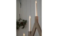 Visa Alla Adventsljusstakar|Adventsljusstakar 61-120 Cm<Markslojd Bjurfors Adventsljusstake 77cm 5L Trä