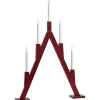 Visa Alla Adventsljusstakar|Adventsljusstakar 61-120 Cm<Markslojd Bjurfors Adventsljusstake 77cm 5L Röd