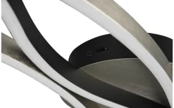 Plafonder<Trio Lighting Blaze Plafond LED i borstad aluminium