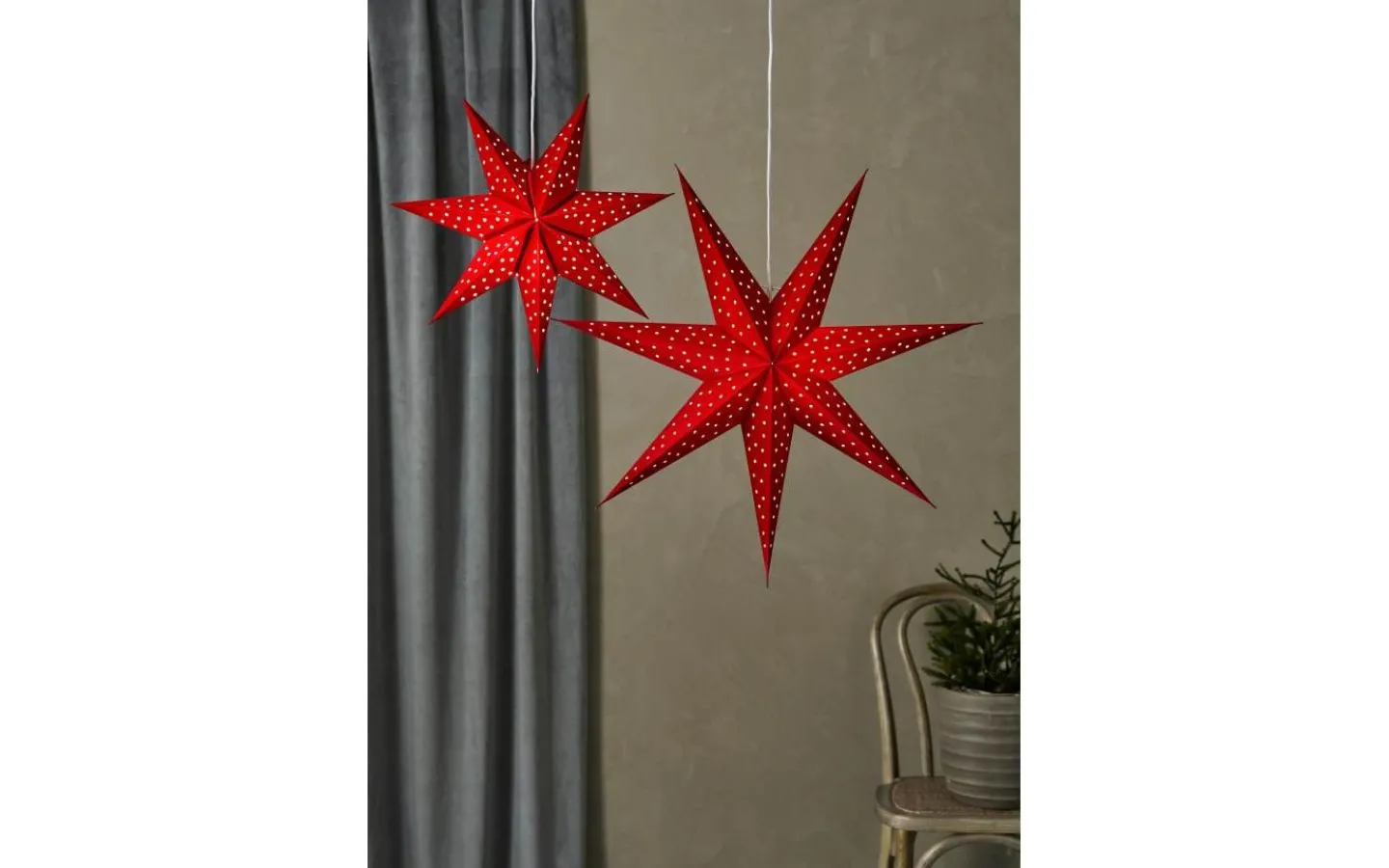 Markslojd Blink Hängande Stjärna 75cm Röd* Visa Alla Julstjärnor|Julstjärnor Med Sladd