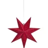 Blink Hängande Stjärna 45cm Röd