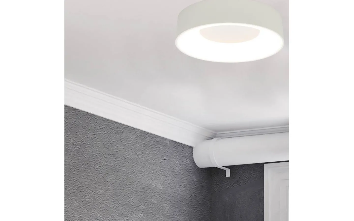 Aneta Blink Plafond 30cm LED 18W 3000K Vit IP54* Badrumslampor Tak