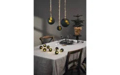 Star Trading Bliss Batteridriven Glaskula 15cm Grön* Batteri Julpynt Inomhus