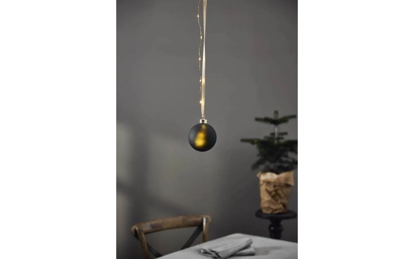 Batteri Julpynt Inomhus<Star Trading Bliss Batteridriven Glaskula 10cm Grön