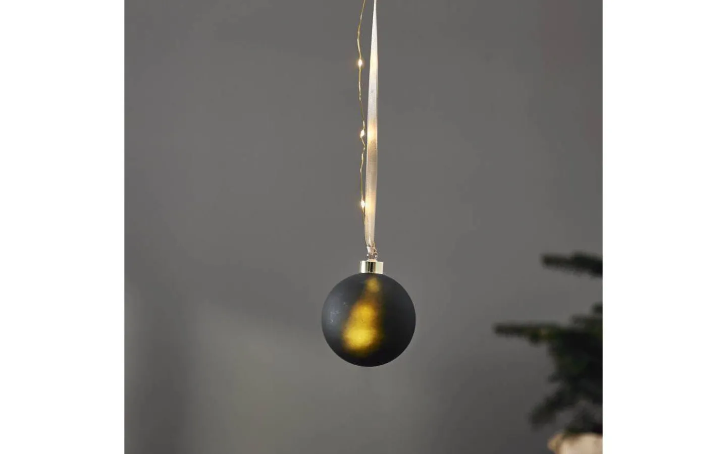 Batteri Julpynt Inomhus<Star Trading Bliss Batteridriven Glaskula 10cm Grön