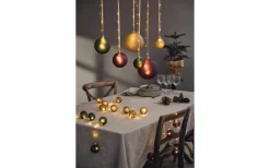 Batteri Julpynt Inomhus<Star Trading Bliss Batteridriven Glaskula 10cm Grön