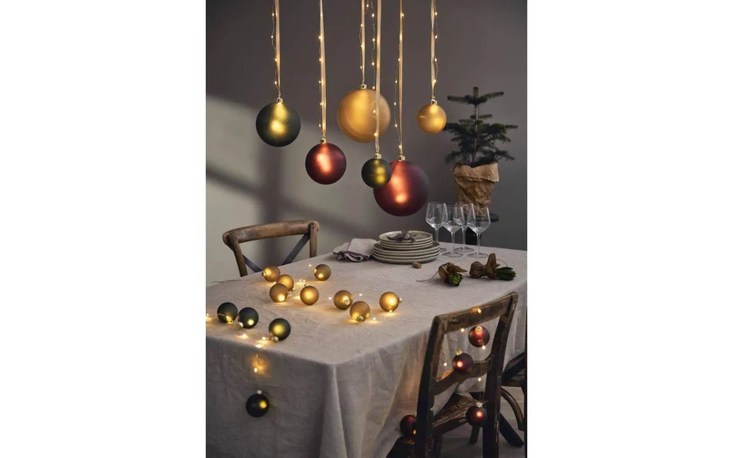 Batteri Julpynt Inomhus<Star Trading Bliss Batteridriven Glaskula 10cm Grön