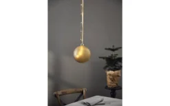 Batteri Julpynt Inomhus|Inomhusdekorationer Batteri<Star Trading Bliss Batteridriven Glaskula 15cm Guld