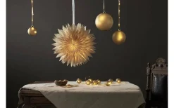 Batteri Julpynt Inomhus|Inomhusdekorationer Batteri<Star Trading Bliss Batteridriven Glaskula 15cm Guld