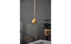 Bliss Batteridriven Glaskula 10cm Guld