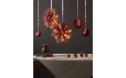 Star Trading Bliss Batteridriven Glaskula 15cm Röd* Batteri Julpynt Inomhus