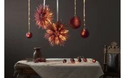 Star Trading Bliss Batteridriven Glaskula 15cm Röd* Batteri Julpynt Inomhus