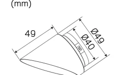 Hidealite Bländskydd till Focus Track Micro Vit* Skensystem