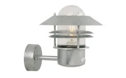 Vägglyktor|Kustnära Belysning<Nordlux Blokhus Sensor Vägglykta E27 Galvaniserat Stål IP54