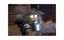 Blokhus Vägglykta 23cm Galvaniserat Stål IP54