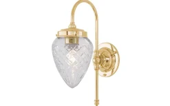 Badrumslampor Vägg<Karlskrona Lampfabrik Blomberg - Mässing Badrum IP24