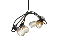 Blomsterljus Partyslinga Startset 9,5m 20L Amber utbytbar LED IP44