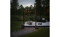Blomsterljus Partyslinga Extraset 9,5m 20L Amber utbytbar LED IP44
