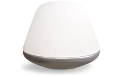 Bordslampor<Herstal Bloom Bordslampa 17cm Satin Silver/Opal