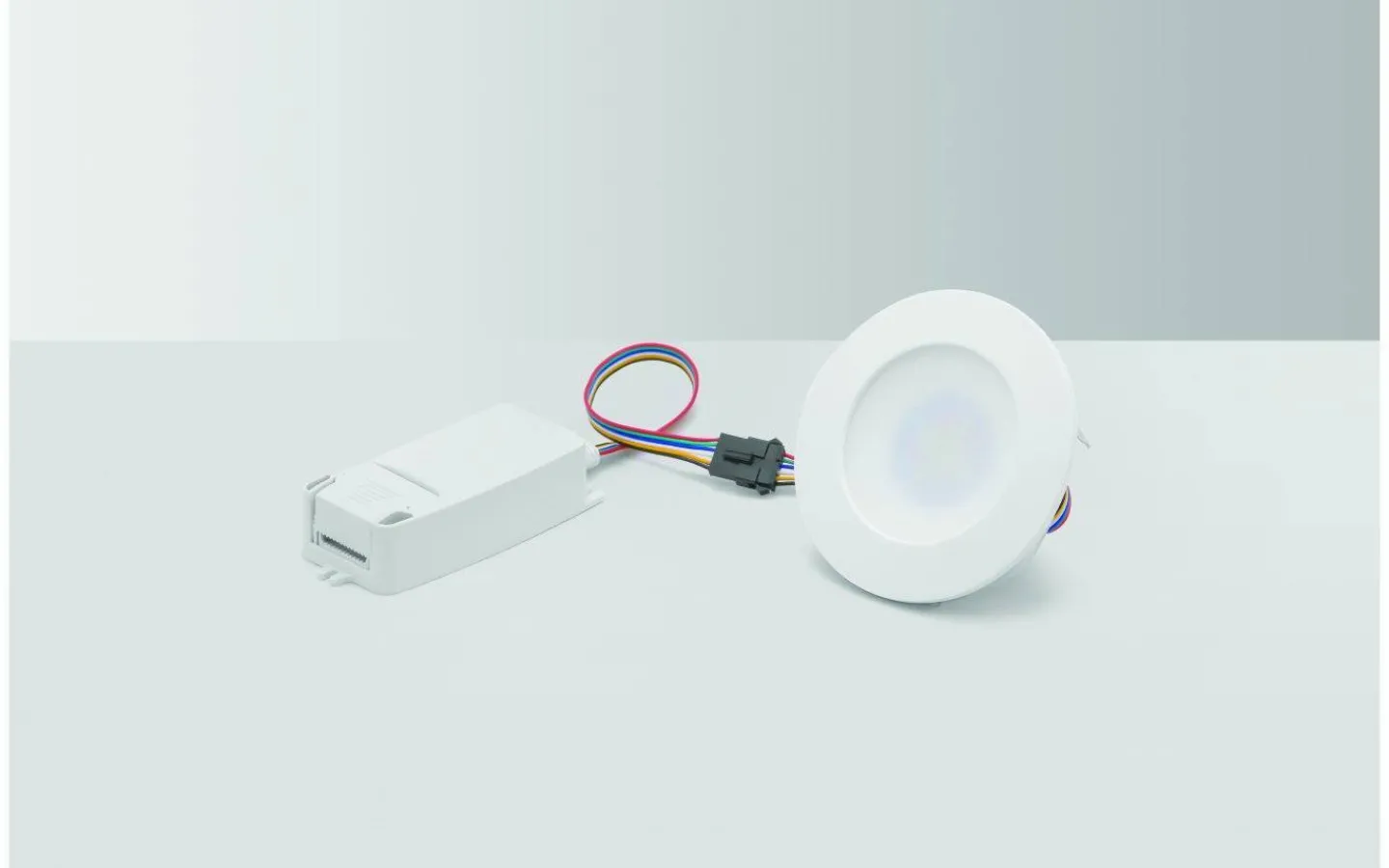 Downlights, Spotlight<Malmbergs Bluetooth LED-downlight, MD-232 Tune, RGBCW, 10W, Vit