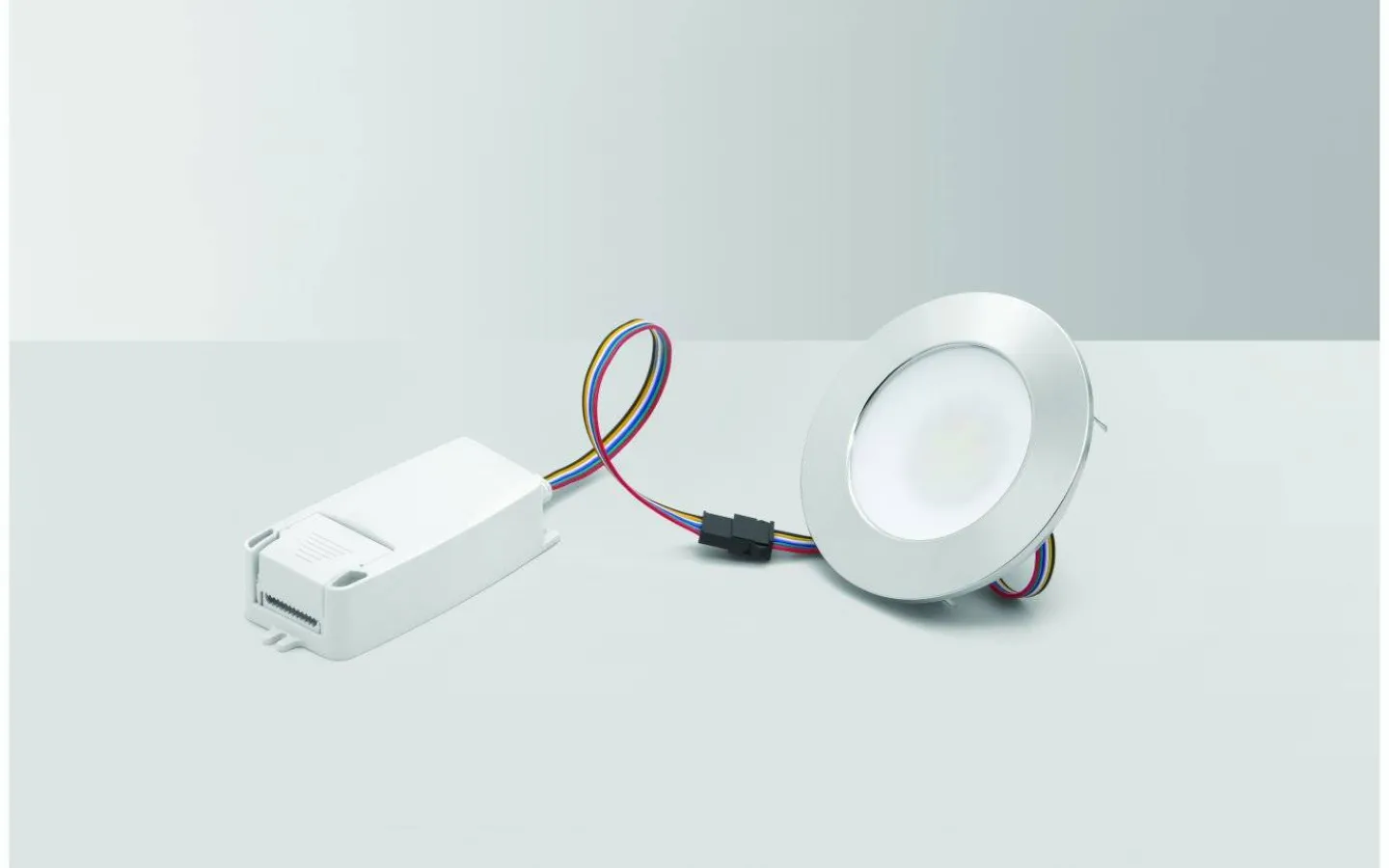 Downlights, Spotlight<Malmbergs Bluetooth LED-downlight, MD-232 Tune, RGBCW, 10W, Krom