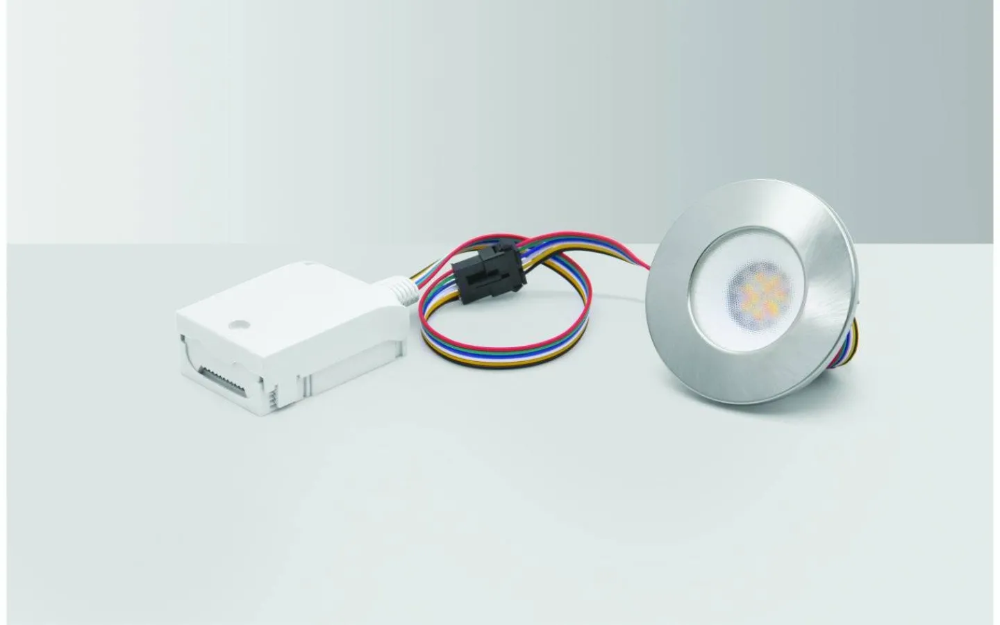 Downlights, Spotlight<Malmbergs Bluetooth LED-downlight, MD-231 Tune, RGBCW, 5W, Satin