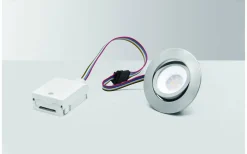 Downlights, Spotlight<Malmbergs Bluetooth LED-downlight, MD-230 Tune, RGB/CCT, 5W, Satin