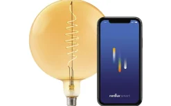 Bluetooth Smart LED E27 Glob 200mm Amber 2200K 380lm 4,7W(35W)